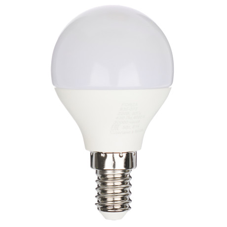 FORZA Лампа светодиодная G45 5 Вт, Е14, 420 Лм, 4000 К, 175-265 В, Ra>80, IRF <5%, 1 год гар.