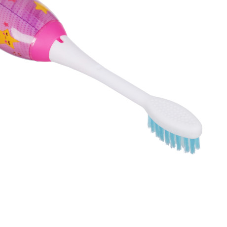 LEBEN Зубная щетка электрическая детская, 18х2,6х2,6см, 1АА, 2 дизайна