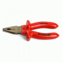 Stekker Плоскогубцы диэлектрические, 160мм, Cr-V, PLE1-160-S 39776