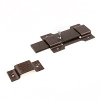 Засов накладной &quot;Делга&quot; МЕДЬ (плоский)   \25