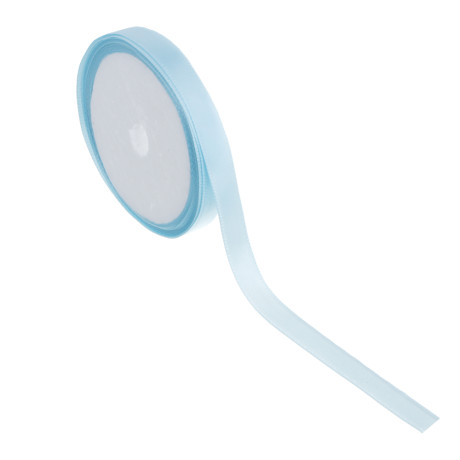 Лента для подарков атласная набор 5 цветов, 1 см x 4,5 м, полиэстер, арт.1