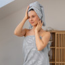 PROVANCE Шанталь Комплект полотенец махровых жаккард, 100% хл., 30х50, 50х90, 70х130, 430г/м, серый