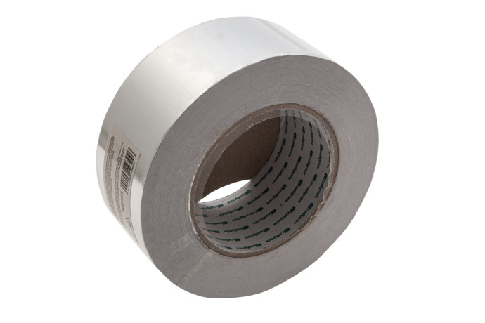 Лента клейкая алюминиевая, 50 мм х 50 м Сибртех