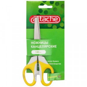 Ножницы детские Attache Ergo&Soft 14 см 159336