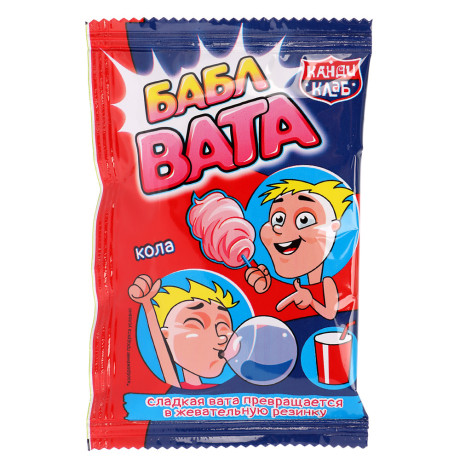 Сладкая вата "БАБЛ ВАТА" ассорти 5гр