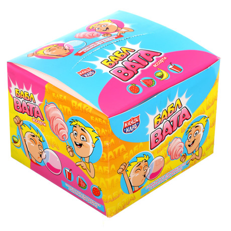 Сладкая вата "БАБЛ ВАТА" ассорти 5гр