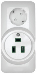 Systeme Electric BLANCA блок д/электроплиты ОУ(роз.16А земля+РШ 32 А)шт,монт пл бел РA32-211Р-б(30!)