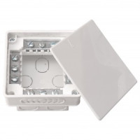 Bylectrica кор. распред. для твердых стен с клемм. колодками СУ 95х95х53мм КМ-212