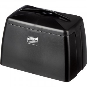 Диспенсер д/салфеток Luscan Professional MAXI N4 черный 1331B 1012168