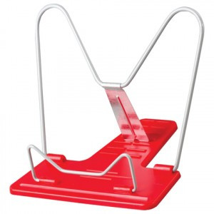 Подставка д/книг ПИФАГОР СТАНДАРТ, пластик./метал. ассорти, отделение д/ручки, европодвес, 236901