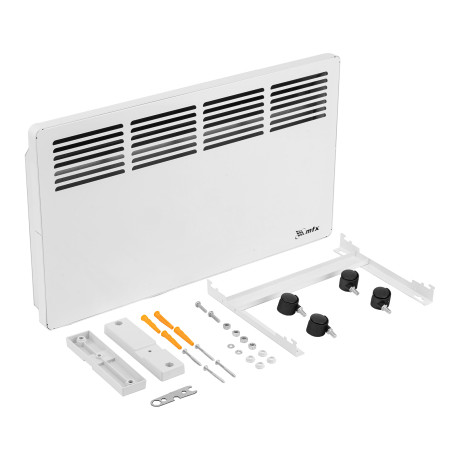 Конвектор электрический КМ-1500.2, 230 В, 1500 Вт, X-образный нагреватель, колеса, термостат MTX