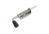 Засов Домарт пружинный 90) 190мм мод.2 черный d-13мм10)