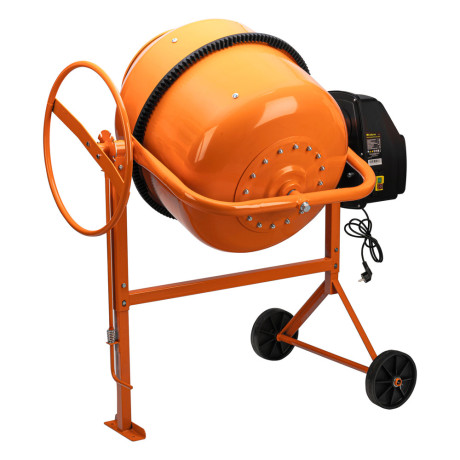 Бетоносмеситель БСЕ-200П, 200 л, 1000 Вт, полиамидный венец Сибртех