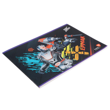 BY Русские Супергерои Альбом д/рис. А4, 40л., обл.картон, склейка, выб.лак, "Конек/Ермак"