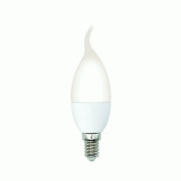 Volpe CW37 свеча на ветру E14 5W(470lm) 3000K 2K матовая 125x37 LED-CW37-5W/3000K/E14/FR/SLS
