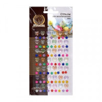 Стразы для декорирования яиц (105шт/уп), цена за упак, лист 9*15,5см, 17384 MARMITON