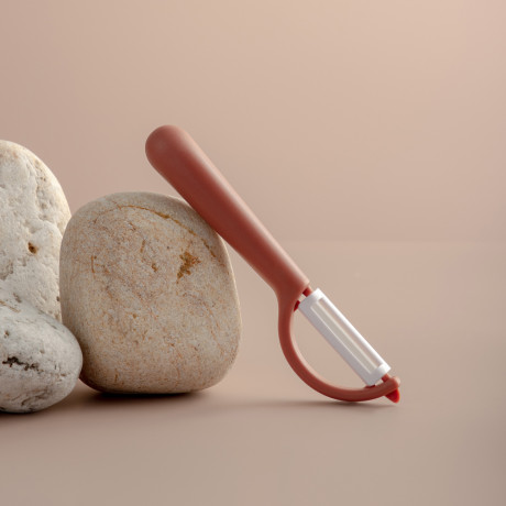 SATOSHI Ханкан Нож-пиллер, керамическое вертикальное лезвие