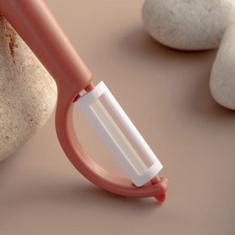 SATOSHI Ханкан Нож-пиллер, керамическое вертикальное лезвие