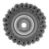 Щетка для УШМ Heavy Duty, 100 мм, М14, "чашка", крученая проволока 0.5 мм Matrix