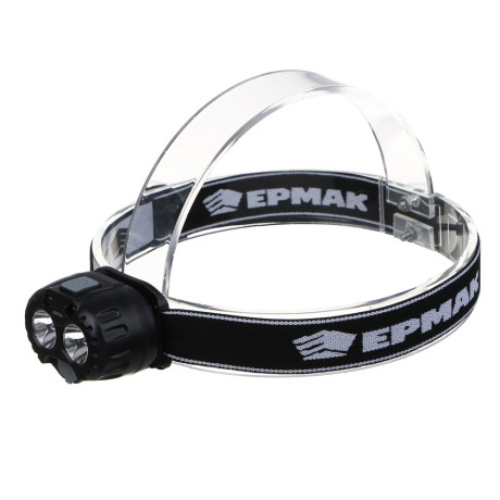 РОКОТ Фонарь налобный, LED, 3 режима, 1200 мАч, зарядка Type-C, сенсорный, пластик, 59х31х40 мм