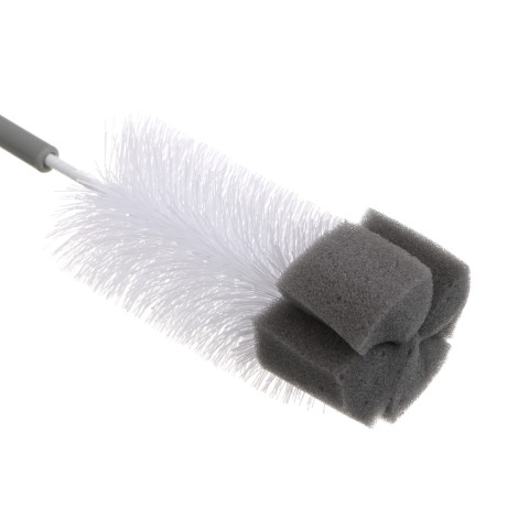 Ерш бутылочный, тм VETTA, 29х5х5 см, серый, пластик, поролон, металл