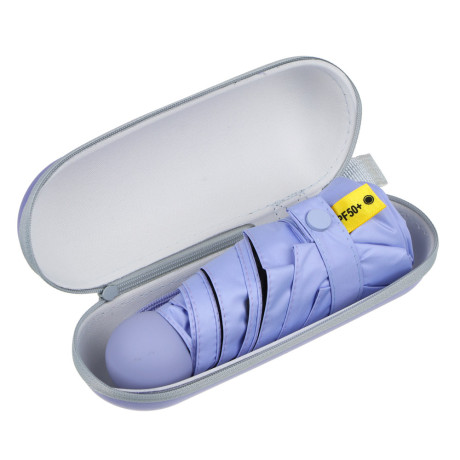 Мини-зонт, механика, сплав, пластик, полиэстер, 50 см, 6 спиц, 4 цвета, 5043