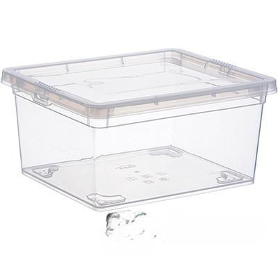 Ящик для хранения 2 л прозрачный 190*160*90 мм М2350