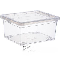Ящик для хранения 2 л прозрачный 190*160*90 мм М2350
