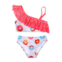 GALANTE Купальник для девочки раздельный, р.98-104, 82%полиэстер, 18%эластан, ВЛ25-01