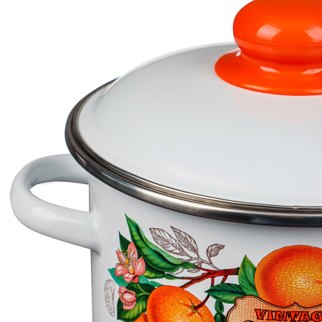 Гарден Кастрюля эмалированная 4л