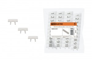 TDM маркеры для ЗКБ 4мм2 цифры 1-10 (упак. 100 шт., цена за уп.) SQ0822-0053