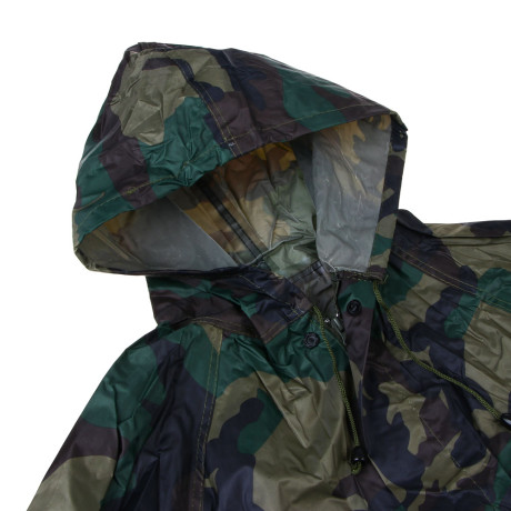 INBLOOM Дождевик-плащ "Камуфляж"  XXXL, прорезиненный, полиэстер, 180 мкм