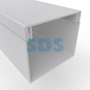 REXANT Кабель-канал ПВХ 40х40мм белый, 2-й замок, в п/э (30 м/уп, цена за 1м) 28-4040-2