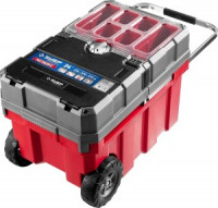 Ящик-тележка для инструмента &quot;МЕГА БОКС&quot; пластиковый, 24&quot;, ЗУБР Профессионал