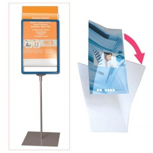 Экран защитный для рамки-POS А4 (код 290250, 290251, 290252, 290253), прозрачный, 290262