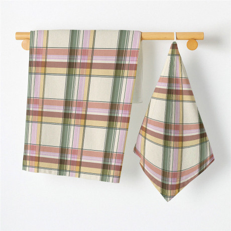 PROVANCE Ботаника Полотенце кухонное 40х60см, 100% хлопок, 2 дизайна, мятый хлопок