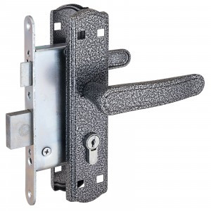 Омега Д-град ЗВ4.3-03-01 серебро м/о 55 Замок врезной цилиндровый с/руч10)