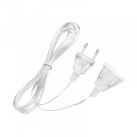 LEEK Удлинитель для с/д гирлянд 3м прозр. (сетевой шнур) XMAS ES