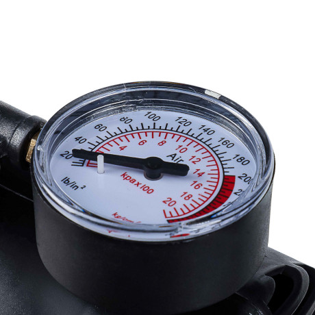 РОКОТ Компрессор автомобильный Цилиндр, 60Вт, 12л/мин, переходники