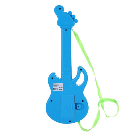 ИГРОЛЕНД Игрушка электронная Гитара, звук, PP, 2хАА, 13х35х3см, ZY287807