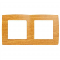 ЭРА 12 рамка СУ 2 мест. ольха, 12-5002-07 1360