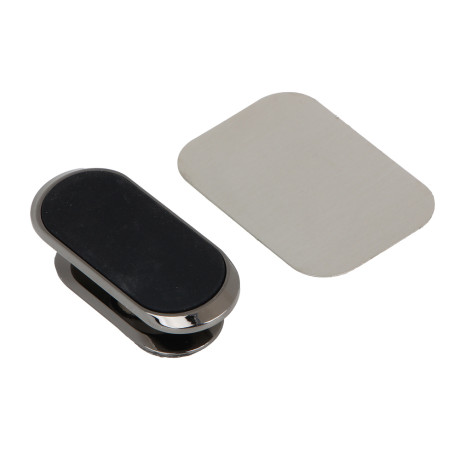 ЕРМАК Держатель телефона магнитный на панель, металл, soft touch