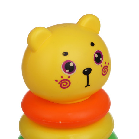 Развивающая пирамидка ИГРОЛЕНД, PP, 17,5х10х10см