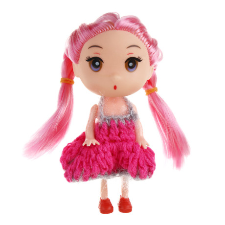 ИГРОЛЕНД Кукла 11 см с аксессуарами, PP, ABS, 21,5х4,5х16,5см, 3 дизайна