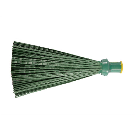 Метла полипропиленовая, 215 х 280 мм, круглая, без черенка, Сибртех