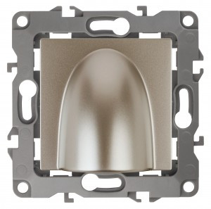 ЭРА 12 вывод кабеля шампань 12-6003-04 4816