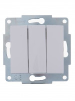 Lezard KARINA мех. выкл. СУ 3 кл. 10А бел. (корп. ABS) 707-0288-109