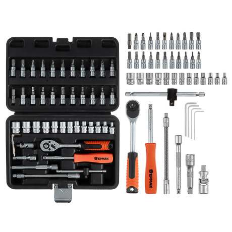 ЕРМАК Набор профессионального инструмента, 46 предм.