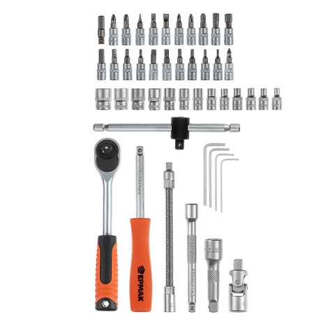 ЕРМАК Набор профессионального инструмента, 46 предм.