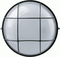 Navigator св-к влагозащит. R2 IP54 100W E27 круг с реш черный NBL-R2-100-E27/BL (12!) 94809